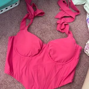 Shein bustier top / new no tag